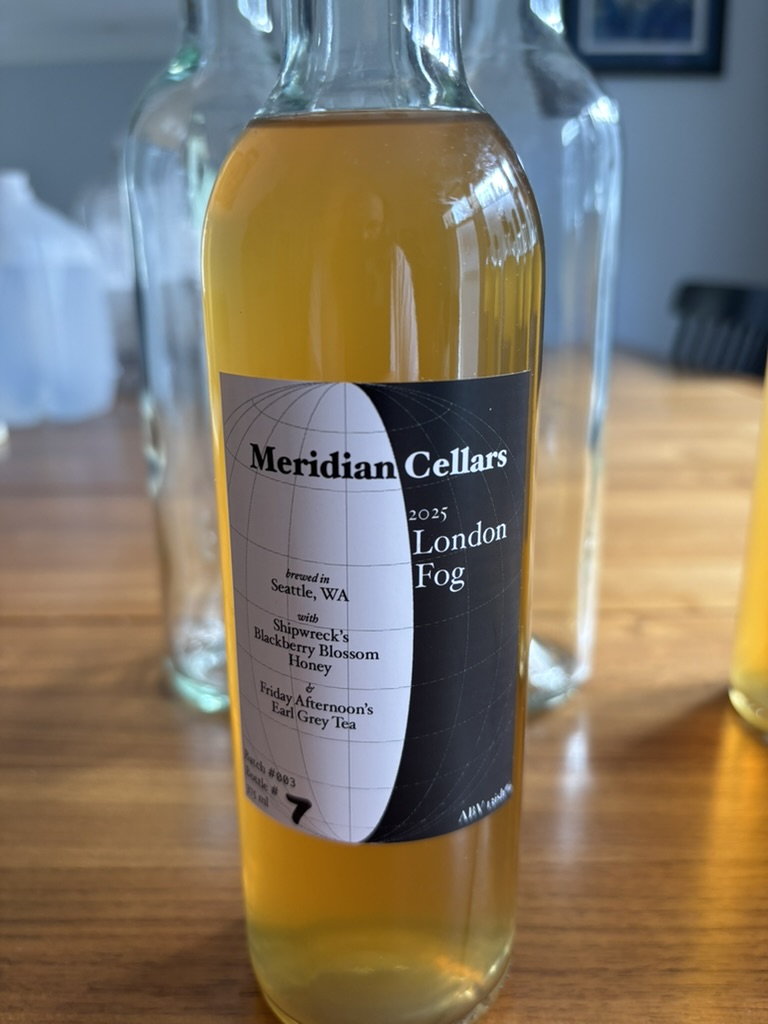 A finished bottle