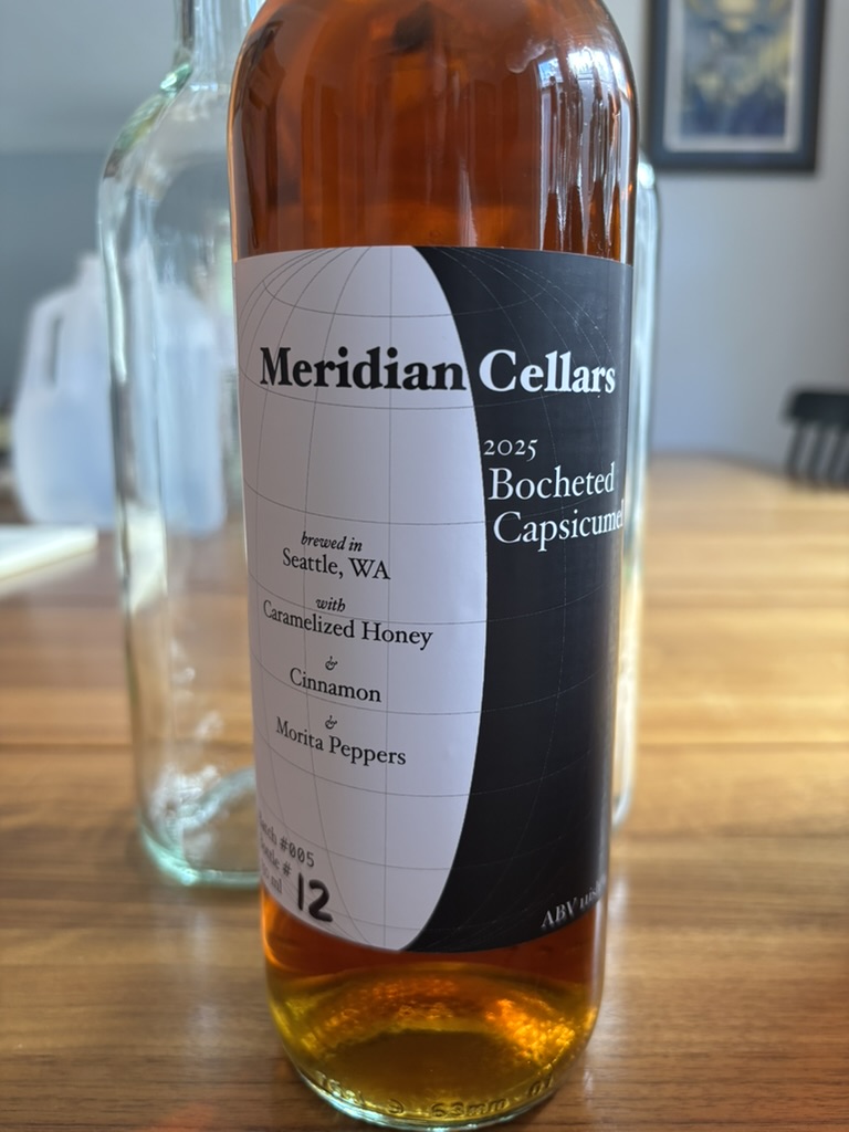 A finished bottle